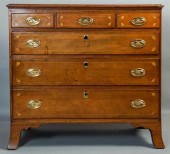 CHIPPENDALE CHERRYWOOD FAN-INL