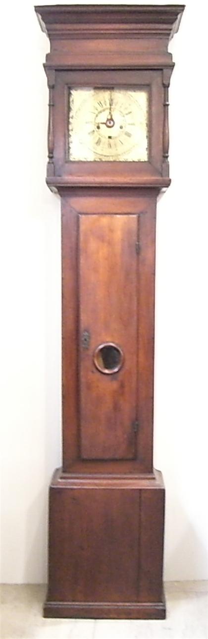 Chippendale cherrywood tall case