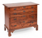 CHIPPENDALE CHEST OF FOUR DRAW