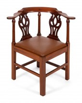 CHIPPENDALE CORNER CHAIR MASSA
