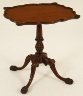 CHIPPENDALE DESIGN MAHOGANY TR