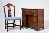 CHIPPENDALE DESK/HEPPLEWHITE C