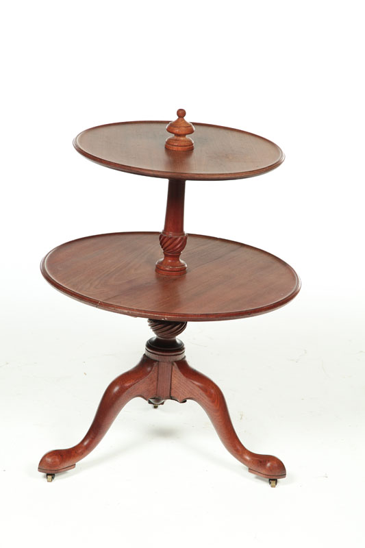 CHIPPENDALE DUMBWAITER. 