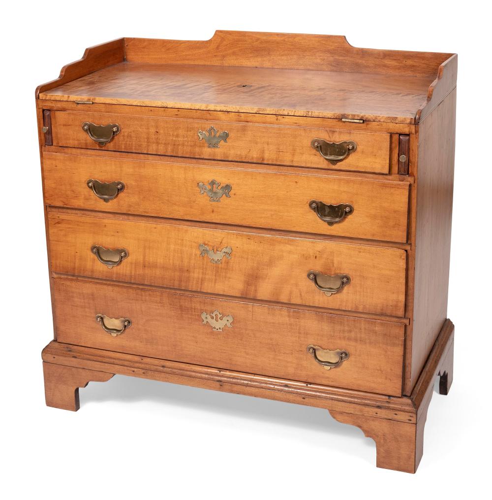 CHIPPENDALE FOUR-DRAWER CHEST