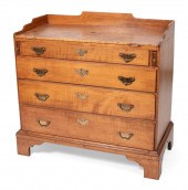 CHIPPENDALE FOUR-DRAWER CHEST