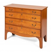 CHIPPENDALE FOUR-DRAWER CHEST