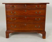 CHIPPENDALE FOUR-DRAWER CHEST