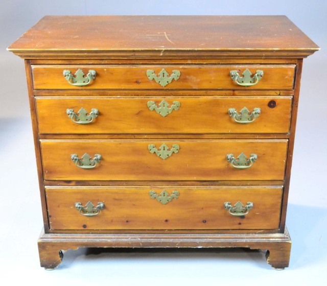 CHIPPENDALE FOUR-DRAWER