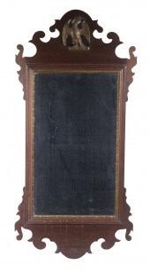 CHIPPENDALE FRETWORK MIRROR WI