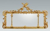 Chippendale gilt overmantle mi