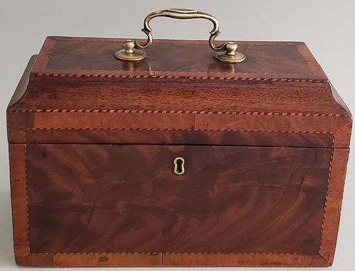 CHIPPENDALE INLAID TRIPLE