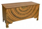 CHIPPENDALE LIFT TOP CHESTChip