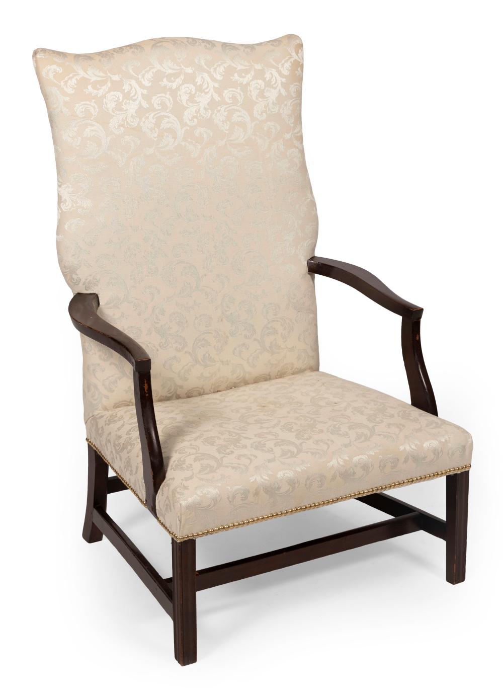 CHIPPENDALE LOLLING CHAIR