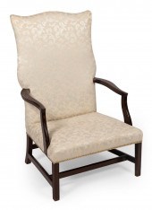 CHIPPENDALE LOLLING CHAIR AMER