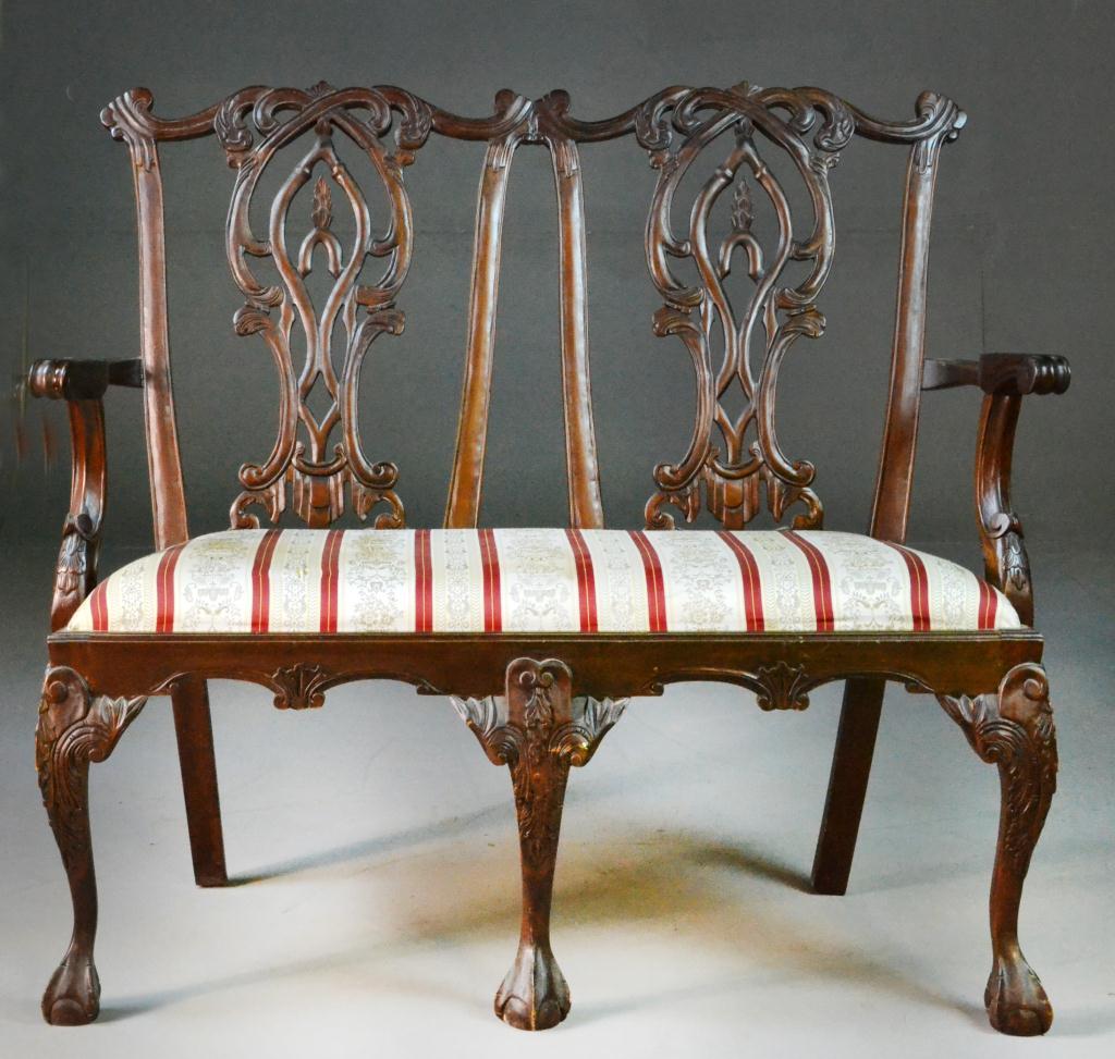 Chippendale LoveseatHaving carved