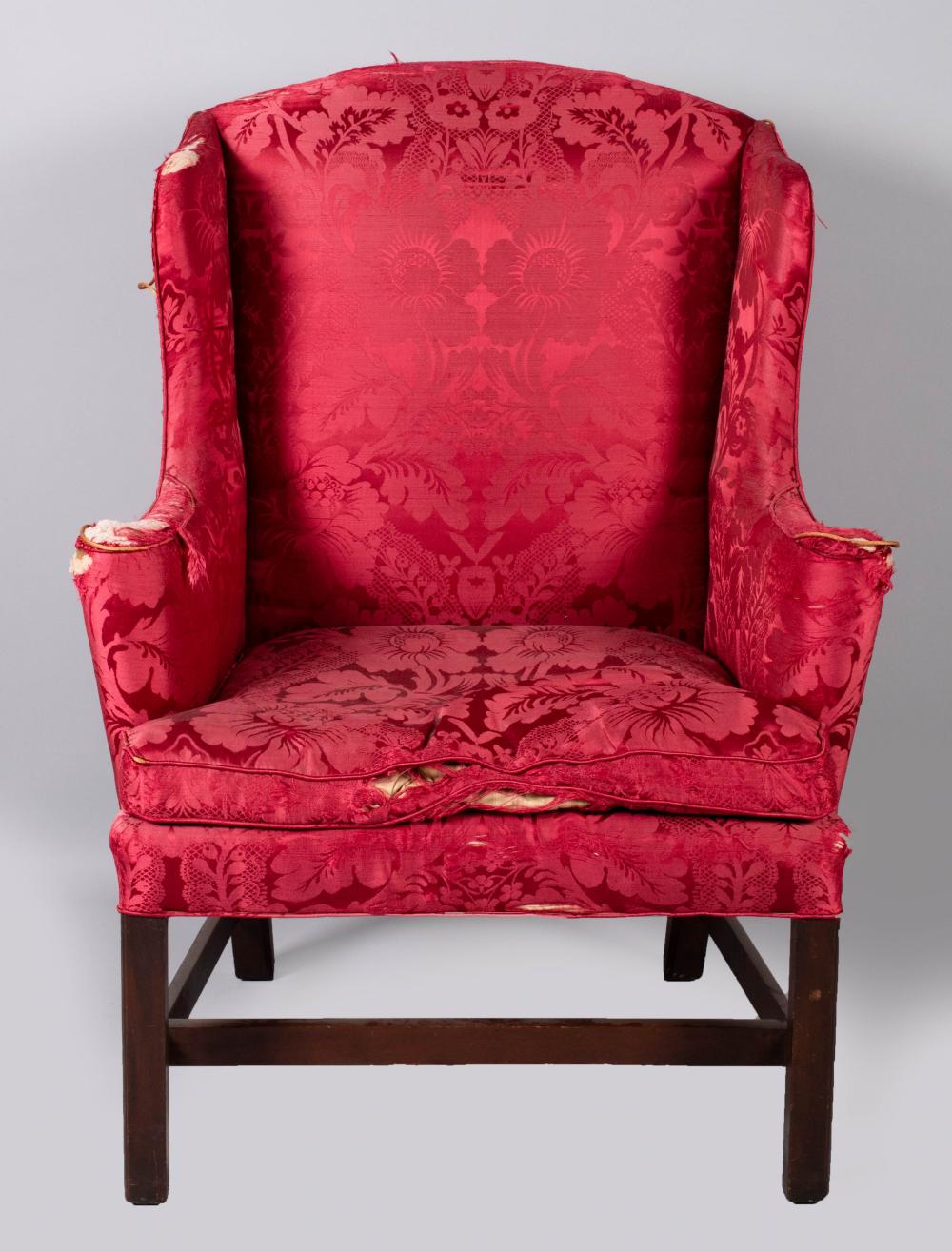 CHIPPENDALE MAHOGANY AND PINE