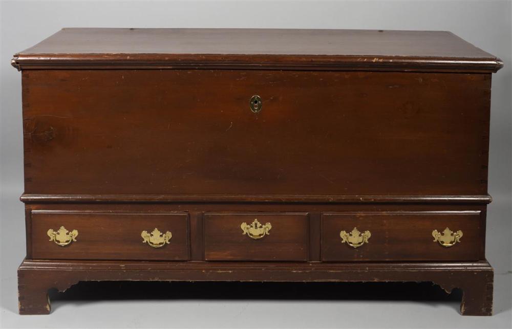 CHIPPENDALE MAHOGANY BLANKET