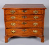CHIPPENDALE MAHOGANY CHEST OF
