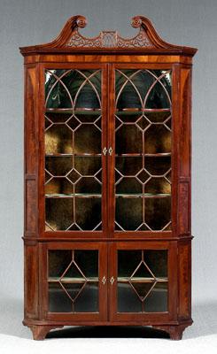 Chippendale mahogany corner