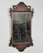 CHIPPENDALE MAHOGANY CUTOUT MI