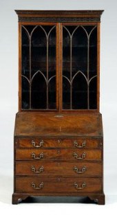 Chippendale mahogany desk/book