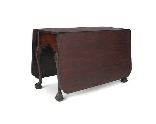 Chippendale mahogany drop leaf