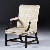 Chippendale Mahogany Lolling C