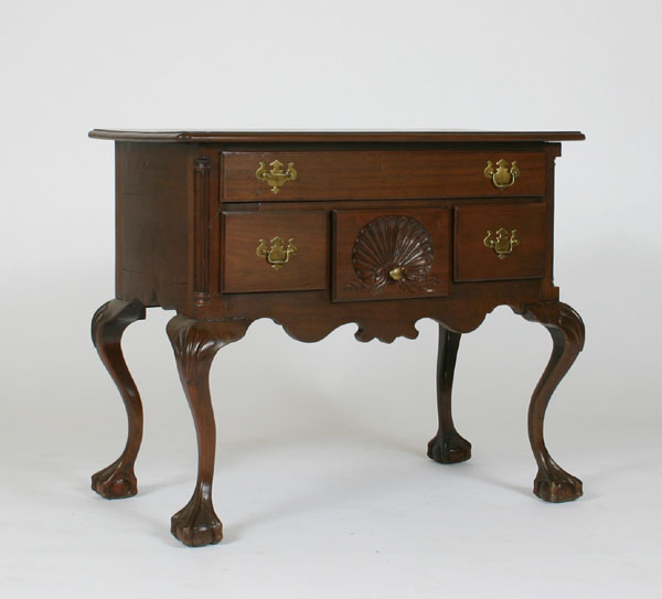 Chippendale mahogany low boy
