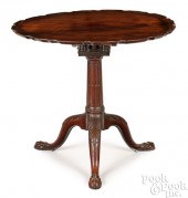 CHIPPENDALE MAHOGANY PIE CRUST