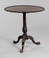 Chippendale Mahogany Piecrust