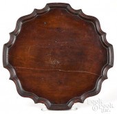 CHIPPENDALE MAHOGANY PIECRUST