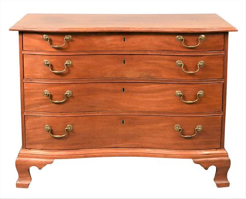 CHIPPENDALE MAHOGANY REVERSE