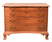 CHIPPENDALE MAHOGANY REVERSE S