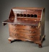 CHIPPENDALE MAHOGANY REVERSE S