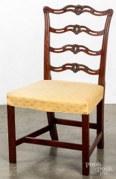 CHIPPENDALE MAHOGANY RIBBON BA