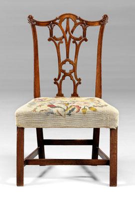 Chippendale mahogany side chair,