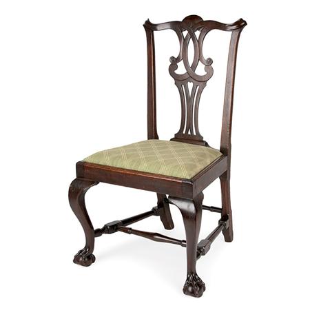 Chippendale Mahogany Side