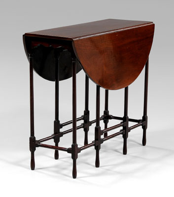 Chippendale mahogany spider-leg