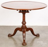 CHIPPENDALE MAHOGANY TEA TABLE