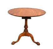CHIPPENDALE MAHOGANY TIP AND T