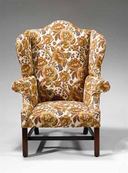 Chippendale mahogany upholstered