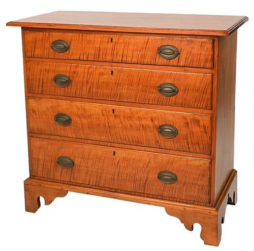 CHIPPENDALE MAPLE AND TIGER MAPLE