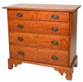 CHIPPENDALE MAPLE AND TIGER MA