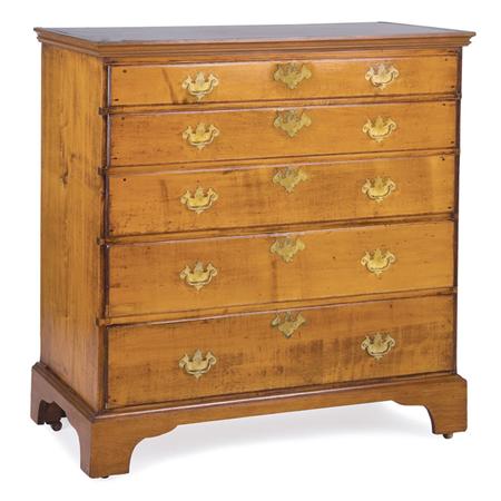 Chippendale Maple Chest of