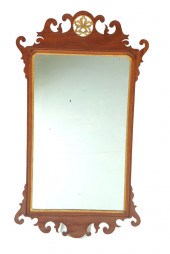 CHIPPENDALE MIRROR.  American