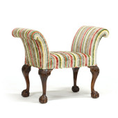 CHIPPENDALE OVER UPHOLSTERED S