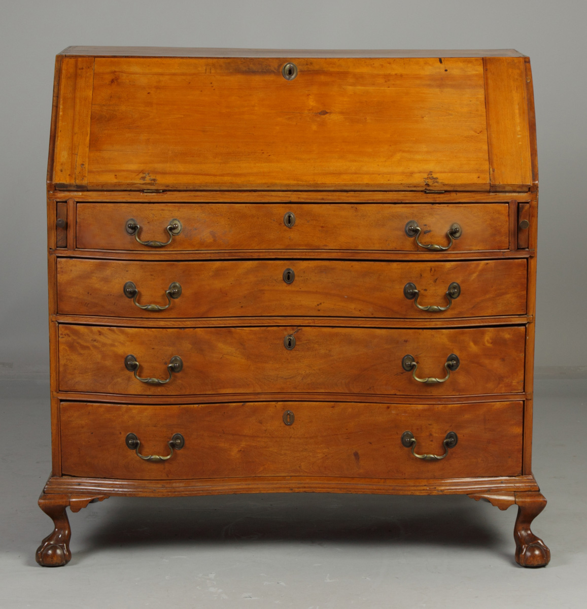 Chippendale Oxbow Flame Birch