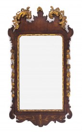 CHIPPENDALE PARCEL-GILT LOOKIN
