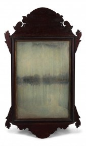 CHIPPENDALE PARCEL-GILT MAHOGA