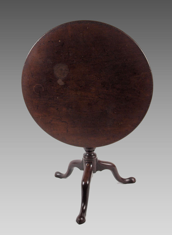 CHIPPENDALE PERIOD BIRDCAGE TILT